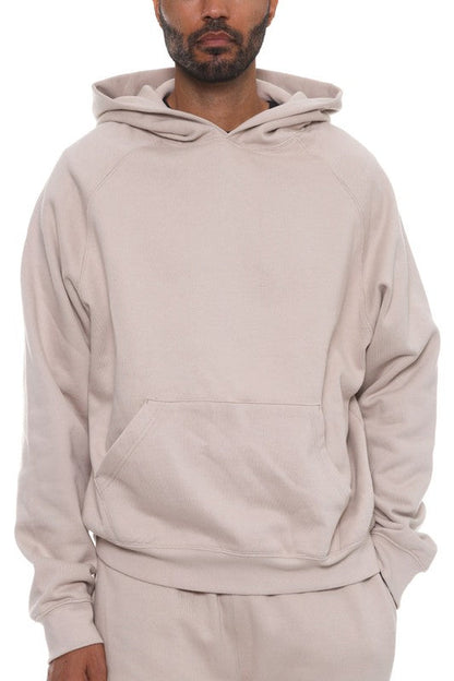 Little Better Premium Cotton Hoodie OATMEAL 2XL Men&