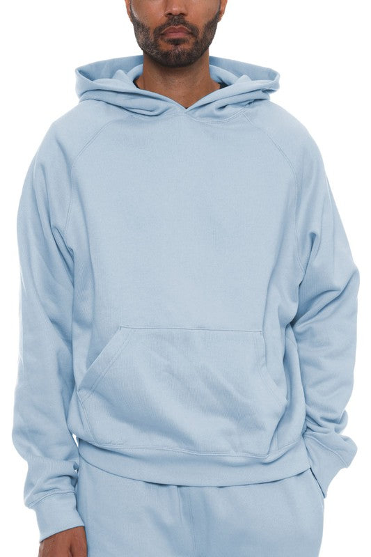 Little Better Premium Cotton Hoodie POWDER BLUE 2XL Men&