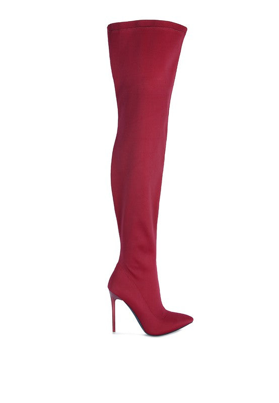 Lolling High Heel Long Boots by Rag Company | Fleurcouture