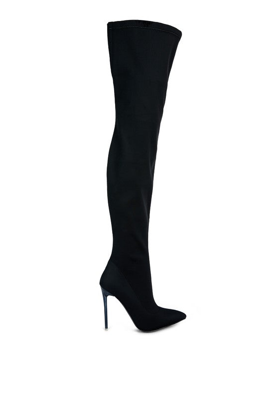 Lolling High Heel Long Boots by Rag Company | Fleurcouture