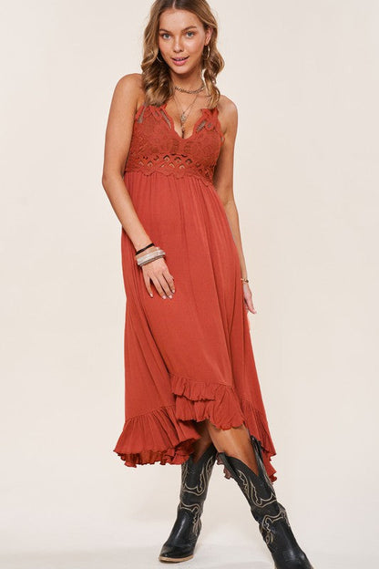 Long Slip Dress by La Miel | Fleurcouture