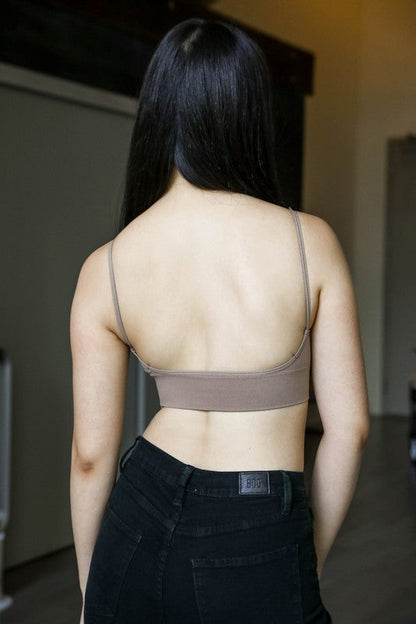 Low Back Seamless Bralette by Leto Accessories | Fleurcouture