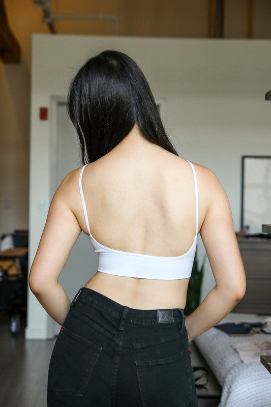 Low Back Seamless Bralette by Leto Accessories | Fleurcouture