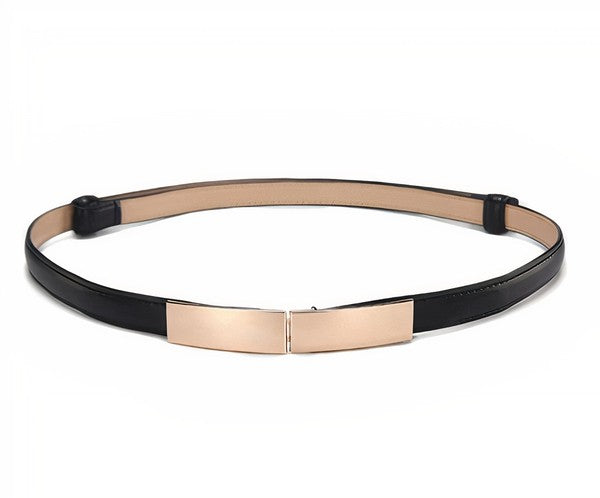 Luka Belt Black OS by ClaudiaG Collection | Fleurcouture