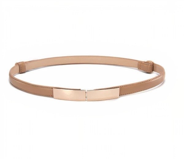 Luka Belt Tan OS by ClaudiaG Collection | Fleurcouture