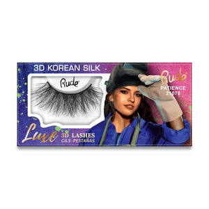 Luxe 3D Lashes | Premium 3D Eyelashes Patience False Lashes by Rude Cosmetics | Fleurcouture