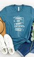 Luxury Avenue Graphic Tee PLUS Heather Deep Teal XXL by Kissed Apparel | Fleurcouture