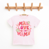 Mad Love For My Mama Youth & Toddler Graphic Tee 2T Blush Youth Graphic Tee by Tea Shirt Shoppe | Fleurcouture