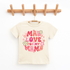 Mad Love For My Mama Youth & Toddler Graphic Tee 2T Natural Youth Graphic Tee by Tea Shirt Shoppe | Fleurcouture