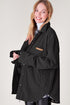 Madera Shacket BLACK M by La Miel | Fleurcouture