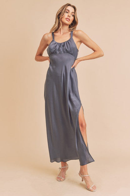Mae Dress HAZY LILAC S by Aemi + Co | Fleurcouture