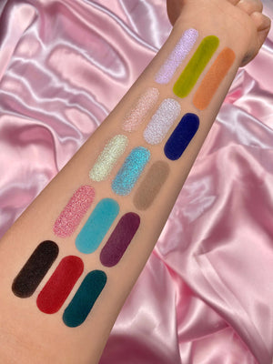Manga Collection Pressed Pigments & Shadows Palette - Cat Girl Chronicles Eye Shadow by Rude Cosmetics | Fleurcouture