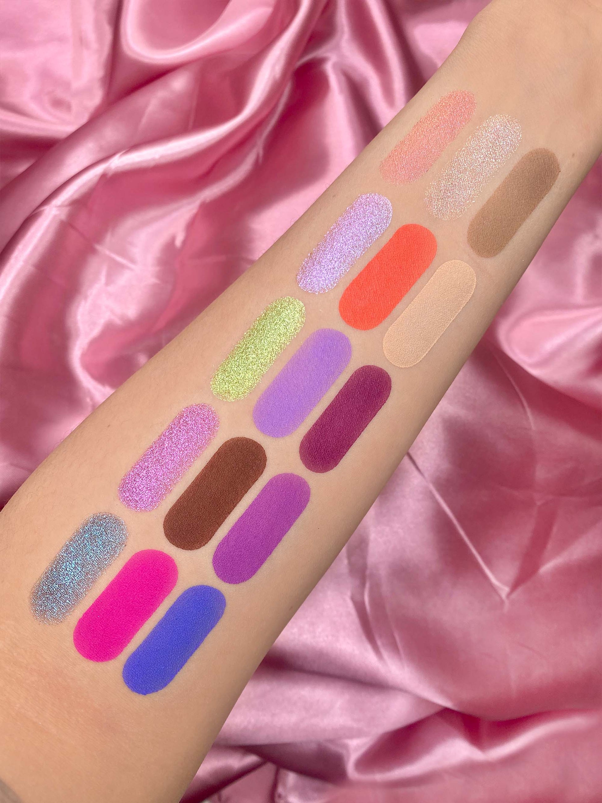 Manga Collection Pressed Pigments & Shadows Palette - First Love Diary Eye Shadow by Rude Cosmetics | Fleurcouture