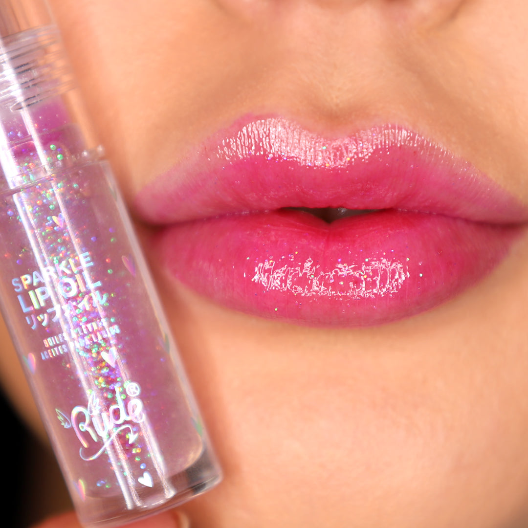 Manga Collection Sparkle Lip Oil Lip Balms & Treatments by Rude Cosmetics | Fleurcouture