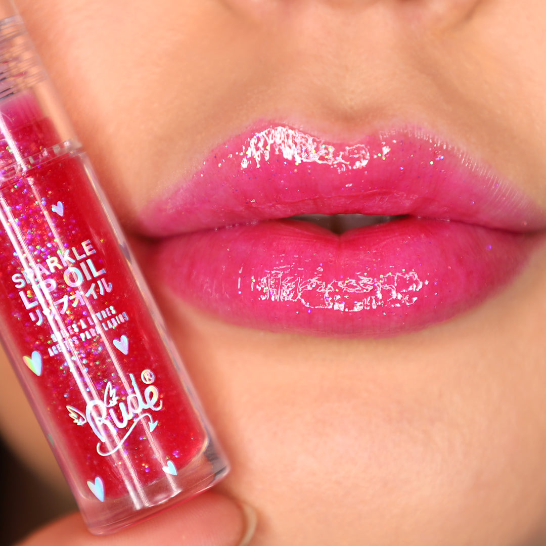 Manga Collection Sparkle Lip Oil Lip Balms & Treatments by Rude Cosmetics | Fleurcouture