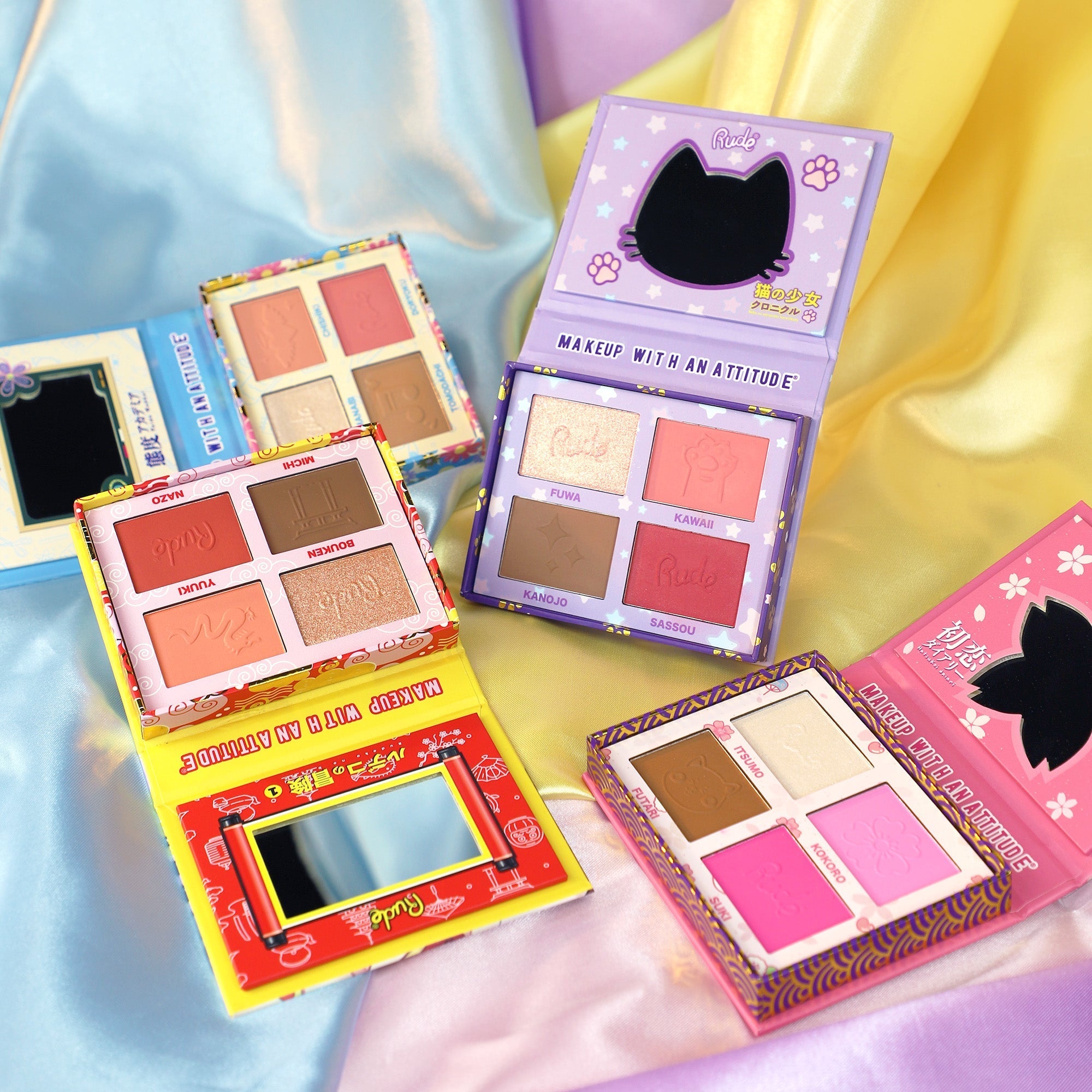 Manga Face Palette Face Palette by Rude Cosmetics | Fleurcouture