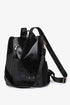 Marcy Zipper Pocket Backpack Black OS by ClaudiaG Collection | Fleurcouture