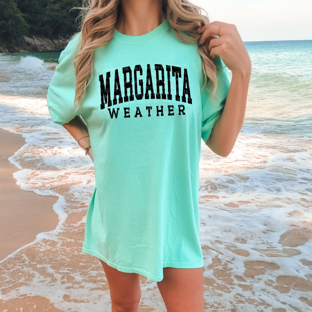 MARGARITA WEATHER Graphic Tee by Gabreila Wholesale | Fleurcouture