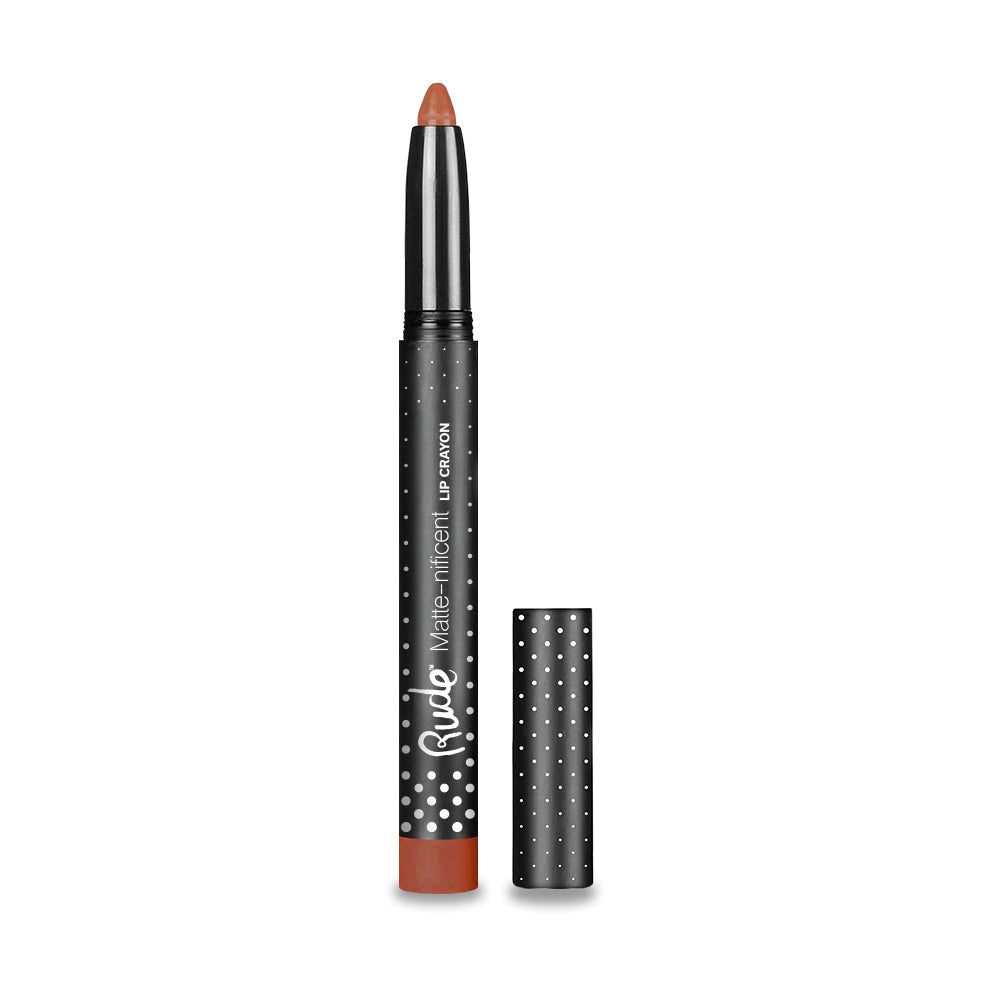 Matte-nificent Lip Crayon Exposed Lip Liner by Rude Cosmetics | Fleurcouture