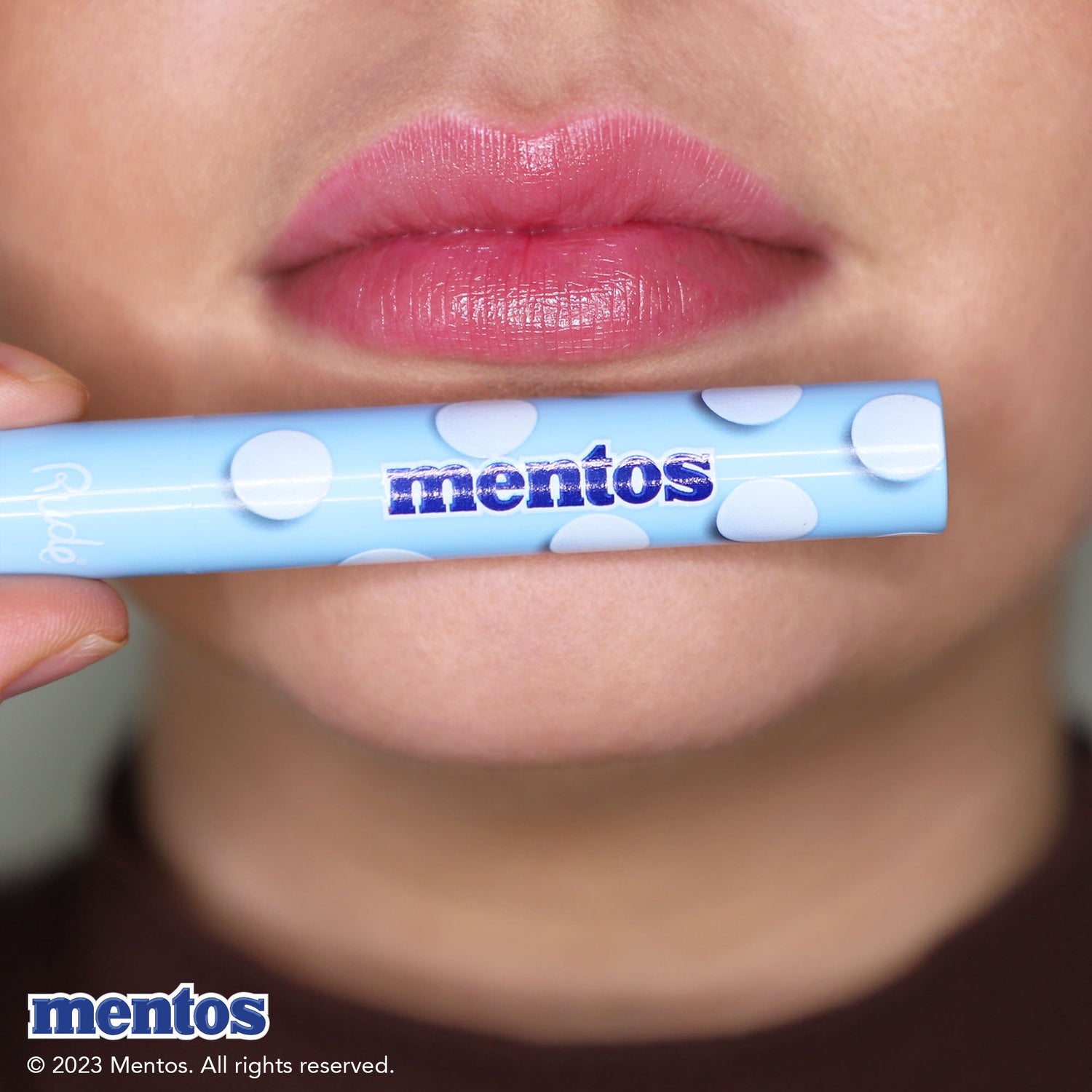 Mentos Candy Roll Lip Balm Lip Balm by Rude Cosmetics | Fleurcouture