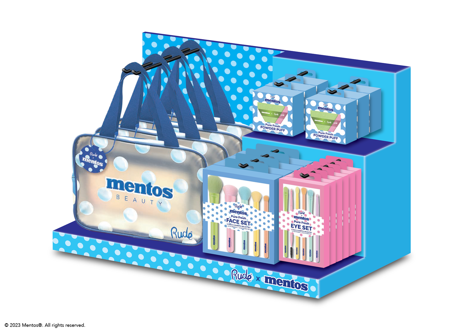 Mentos Display Set B Wholesale Set by Rude Cosmetics | Fleurcouture