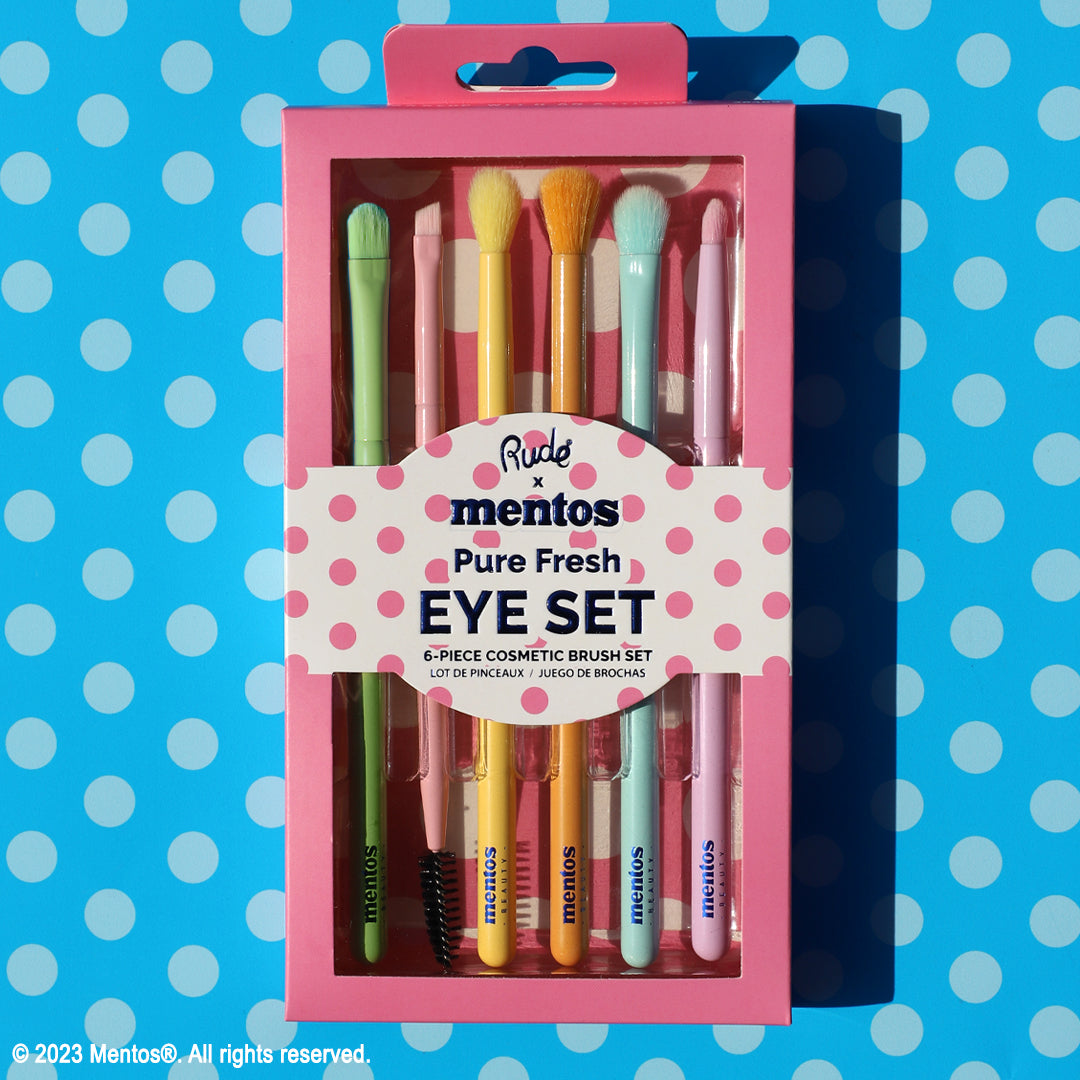 Mentos Eye Brush Set Eye Brushes by Rude Cosmetics | Fleurcouture