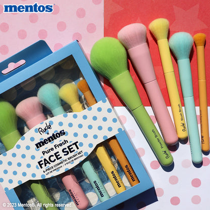 Mentos Face Brush Set Face Brushes by Rude Cosmetics | Fleurcouture