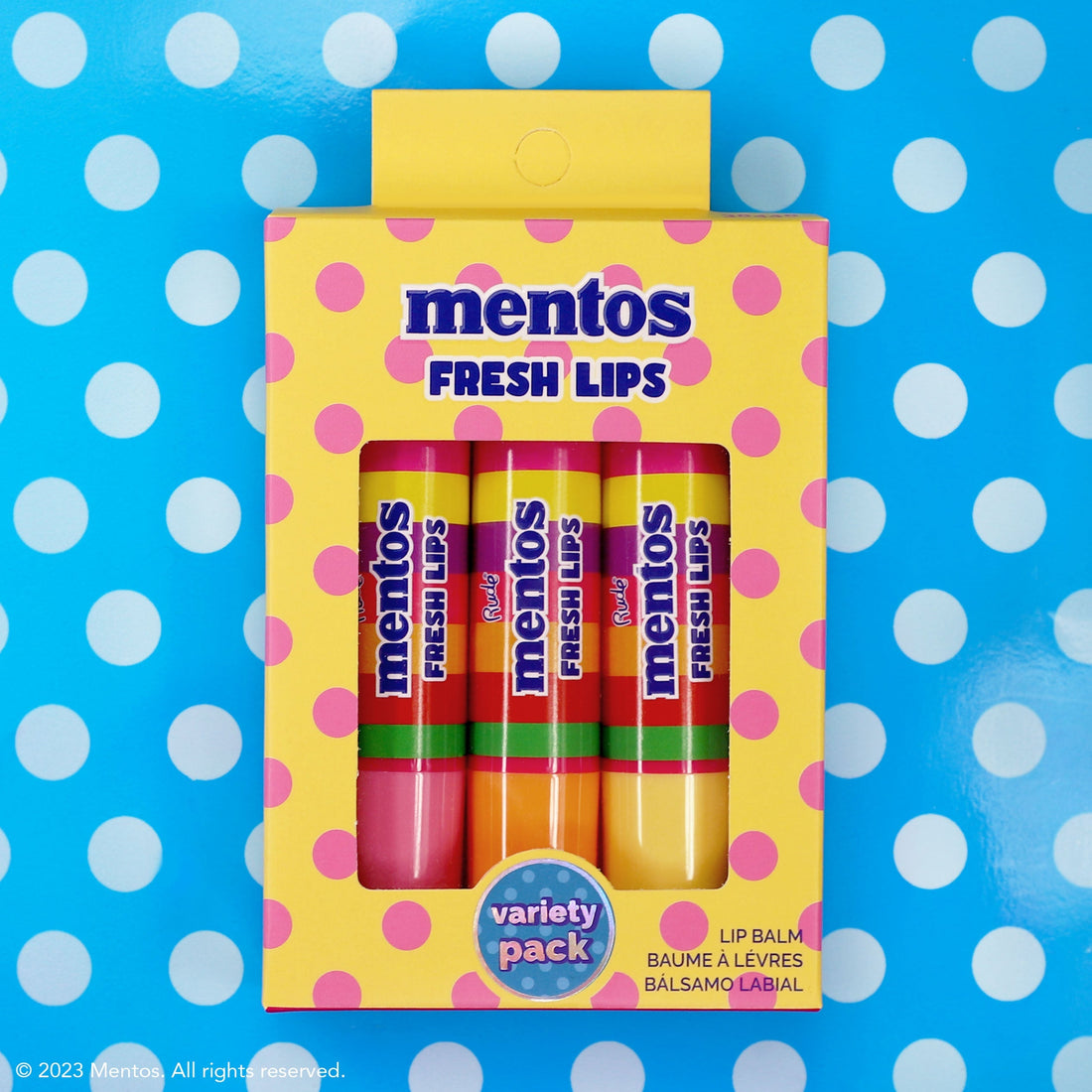 Mentos Fresh Lips Variety Pack (Lip Balm) Lip Balm by Rude Cosmetics | Fleurcouture