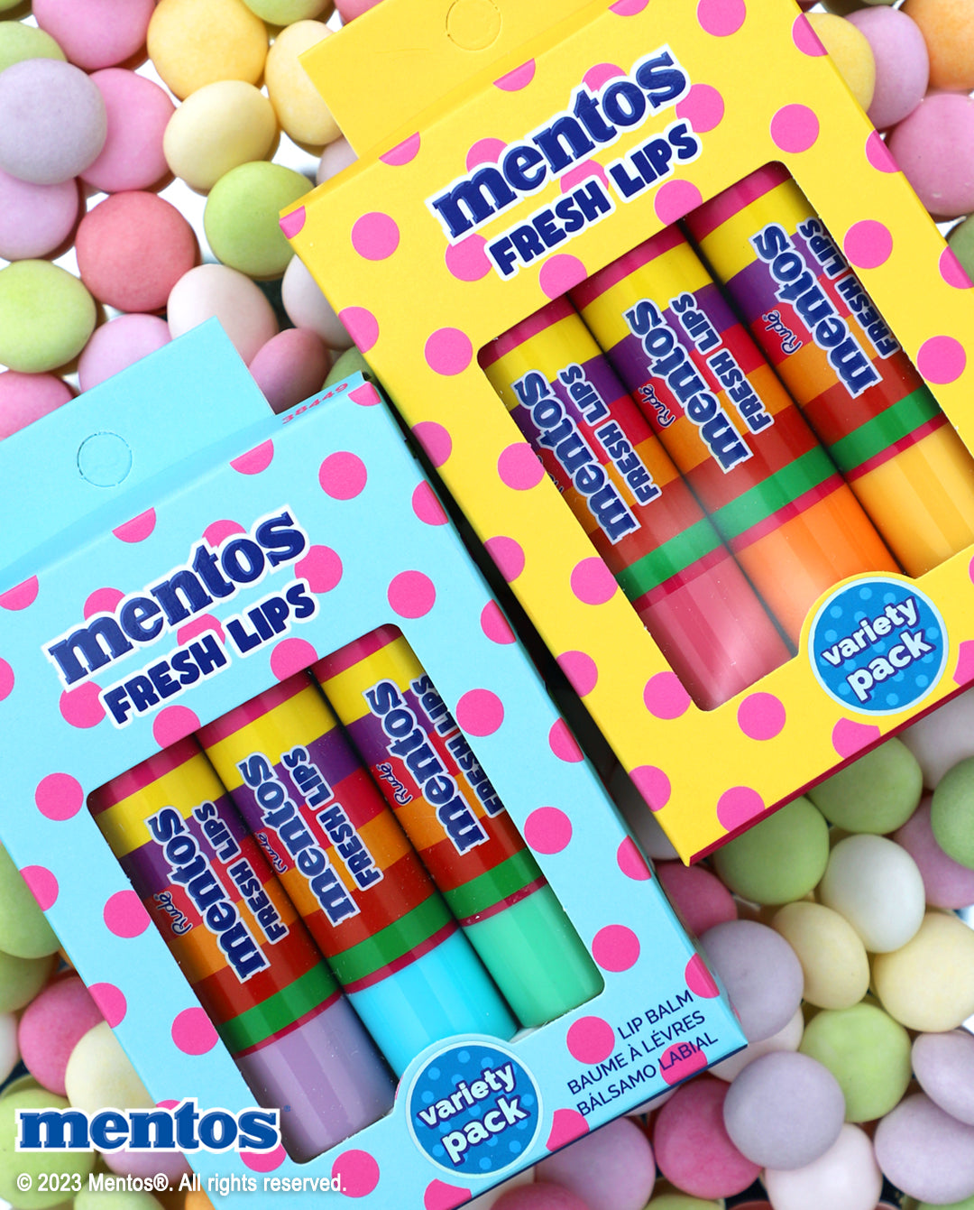 Mentos Fresh Lips Variety Pack (Lip Balm) Lip Balm by Rude Cosmetics | Fleurcouture