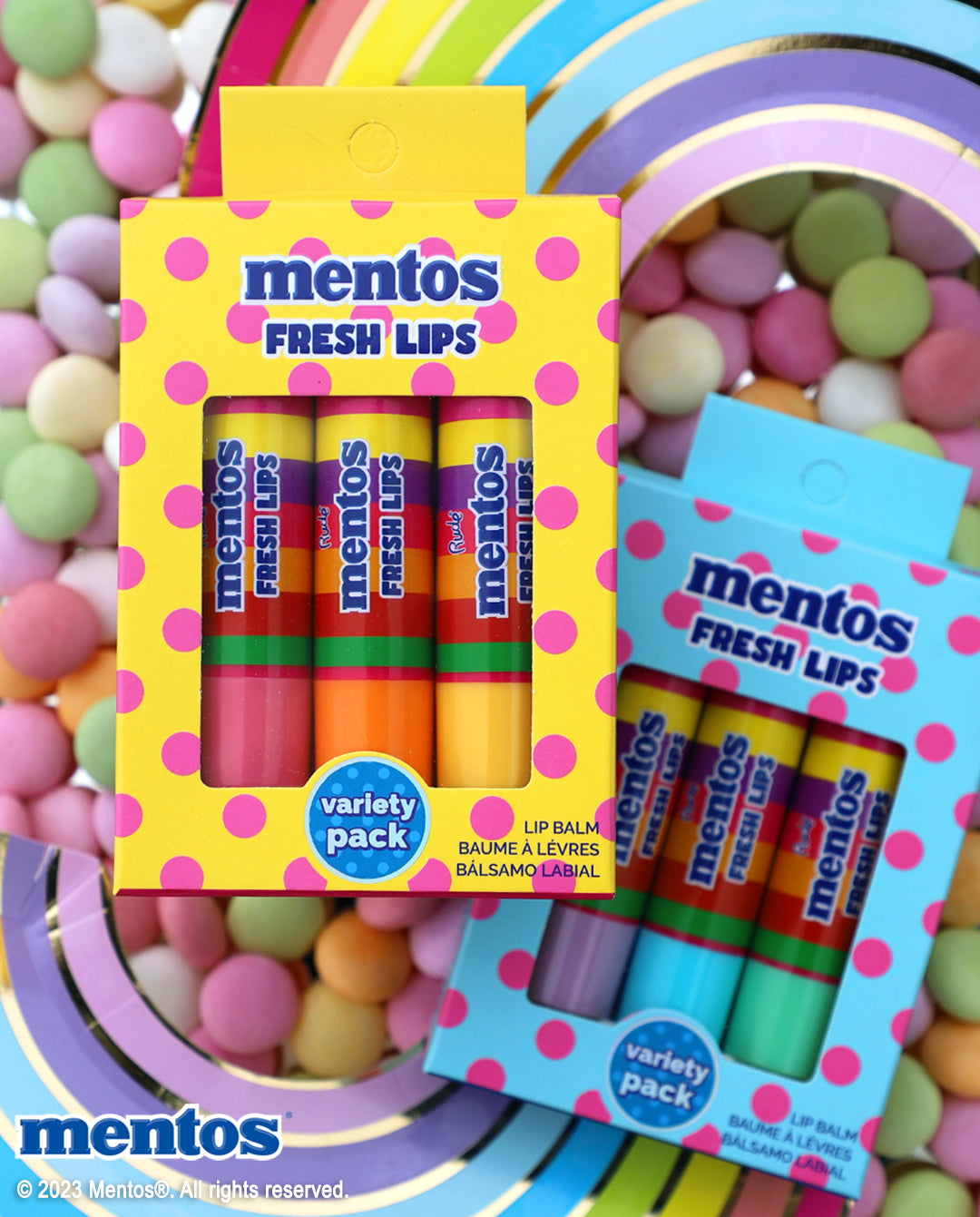 Mentos Fresh Lips Variety Pack (Lip Balm) Lip Balm by Rude Cosmetics | Fleurcouture