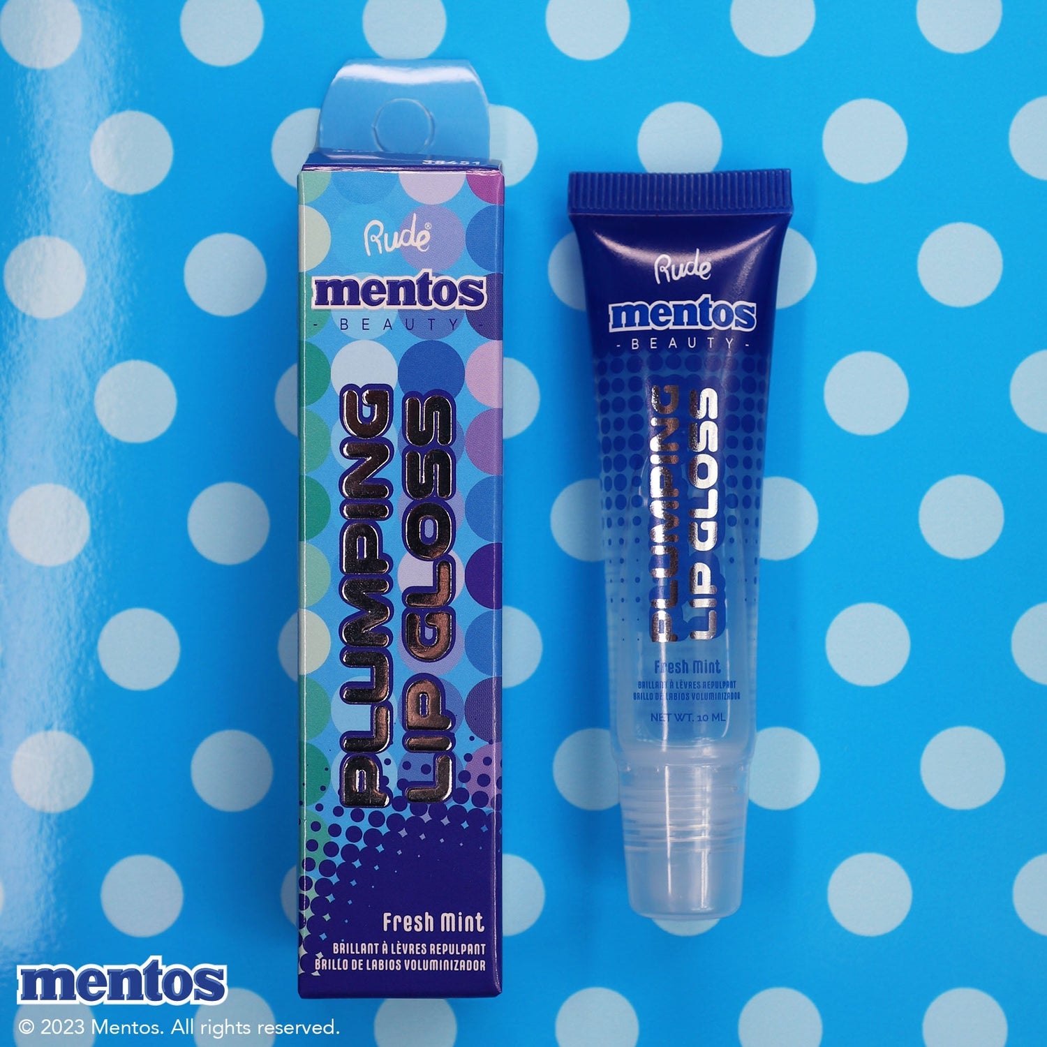 Mentos Plumping Lip Gloss Lip Gloss by Rude Cosmetics | Fleurcouture