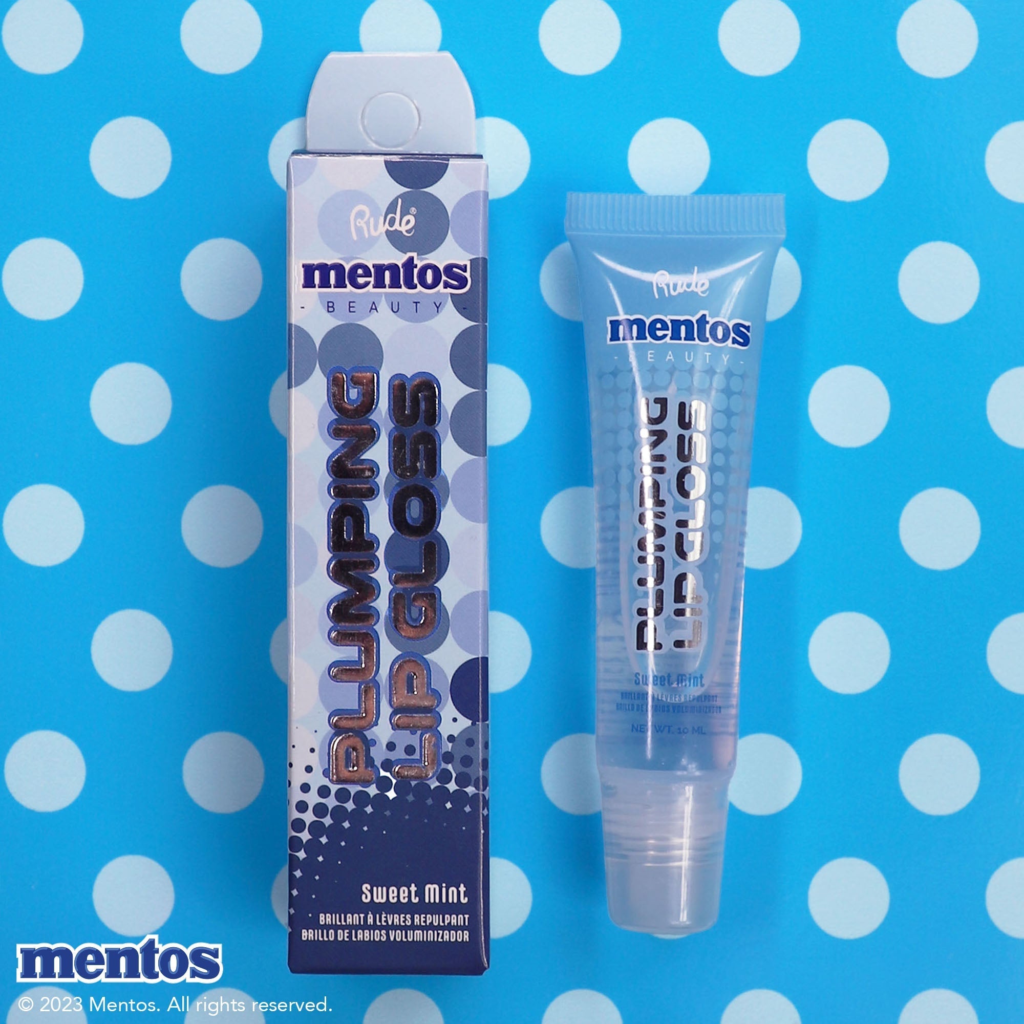 Mentos Plumping Lip Gloss Lip Gloss by Rude Cosmetics | Fleurcouture