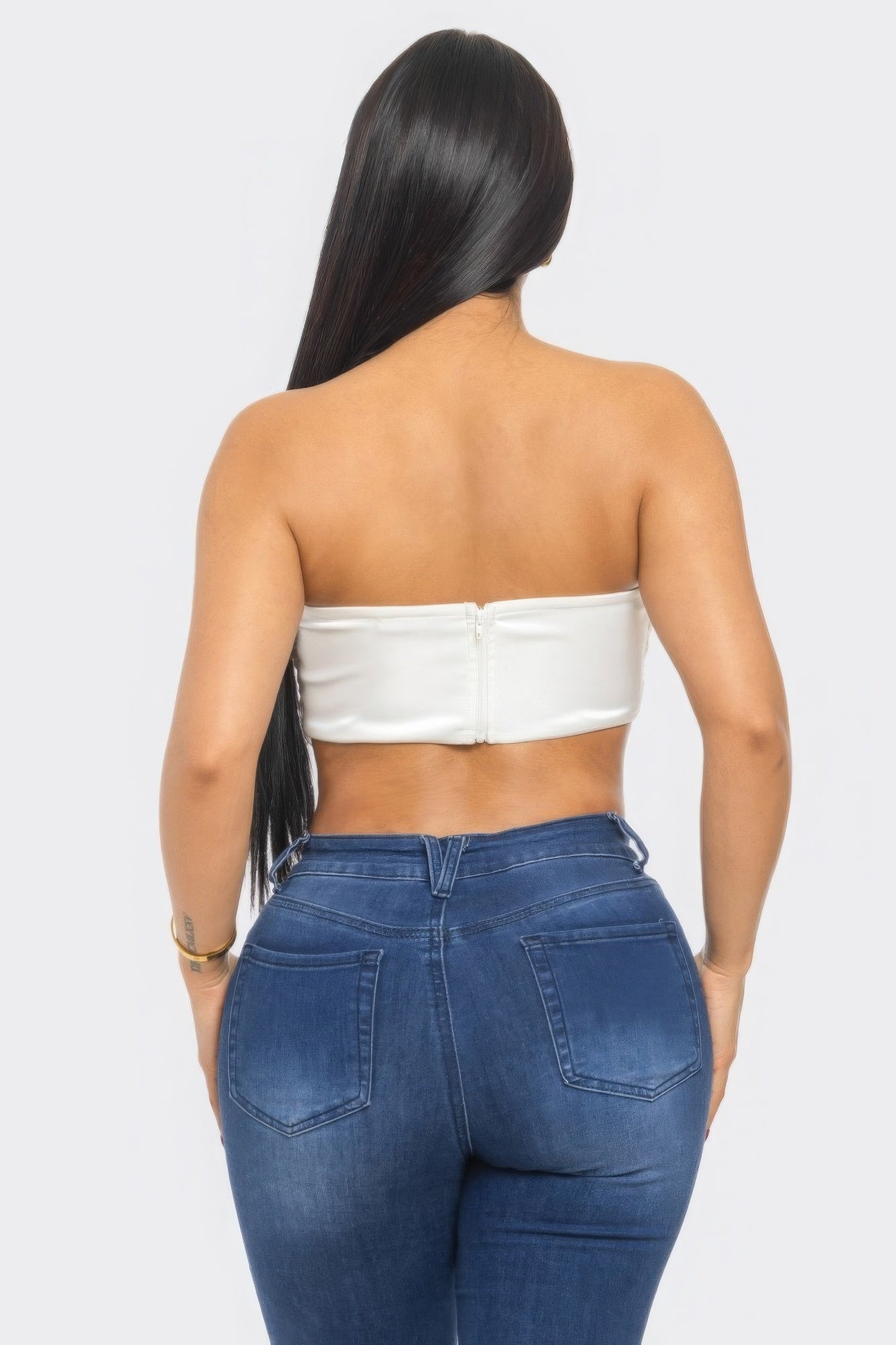 Mesh Tube Top Tops by Fleurcouture | Fleurcouture