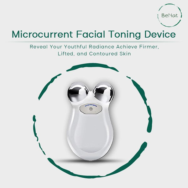 Microcurrent Facial Toning Device As shown One Size by BeNat | Fleurcouture