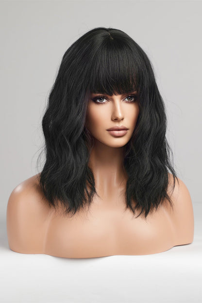 Mid-Length Wave Synthetic Wigs 12&