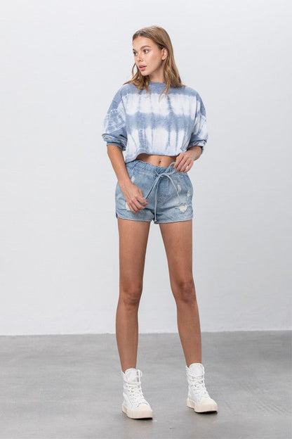 MID RISE JOGGER SHORTS LIGHT by Insane Gene | Fleurcouture