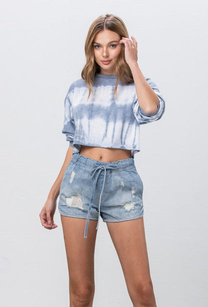 MID RISE JOGGER SHORTS LIGHT S by Insane Gene | Fleurcouture