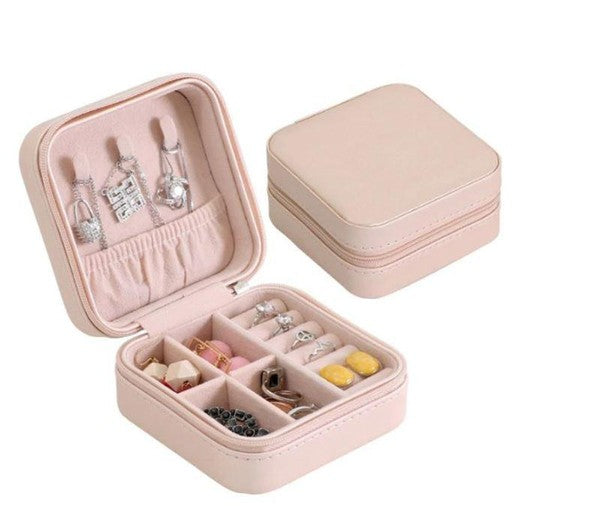 Mini-Jewelry Travel Box Pink OS by ClaudiaG Collection | Fleurcouture