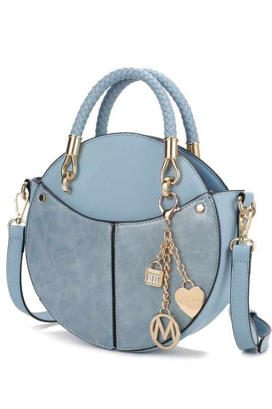 MKF Collection Nobella Crossbody Bag by Mia K Denim One Size by MKF Collection by Mia K | Fleurcouture