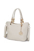 MKF Collection Rylee Women Tote Bag by Mia K Beige One Size by MKF Collection by Mia K | Fleurcouture