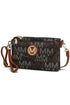 MKF Ishani Five Crossbody Bag by Mia K Brown One Size by MKF Collection by Mia K | Fleurcouture