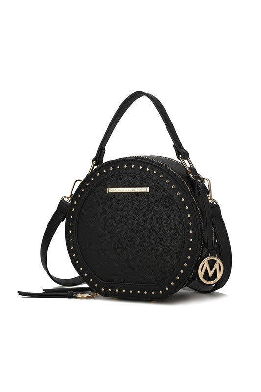 MKF Lydie Multi Compartment Crossbody Bag by Mia K Black One Size by MKF Collection by Mia K | Fleurcouture