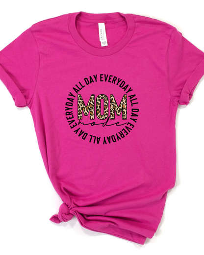 MOM ~ALL DAY EVERYDAY TEE (BELLA CANVAS) by LL | Fleurcouture