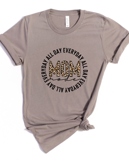 MOM ~ALL DAY EVERYDAY TEE (BELLA CANVAS) by LL | Fleurcouture