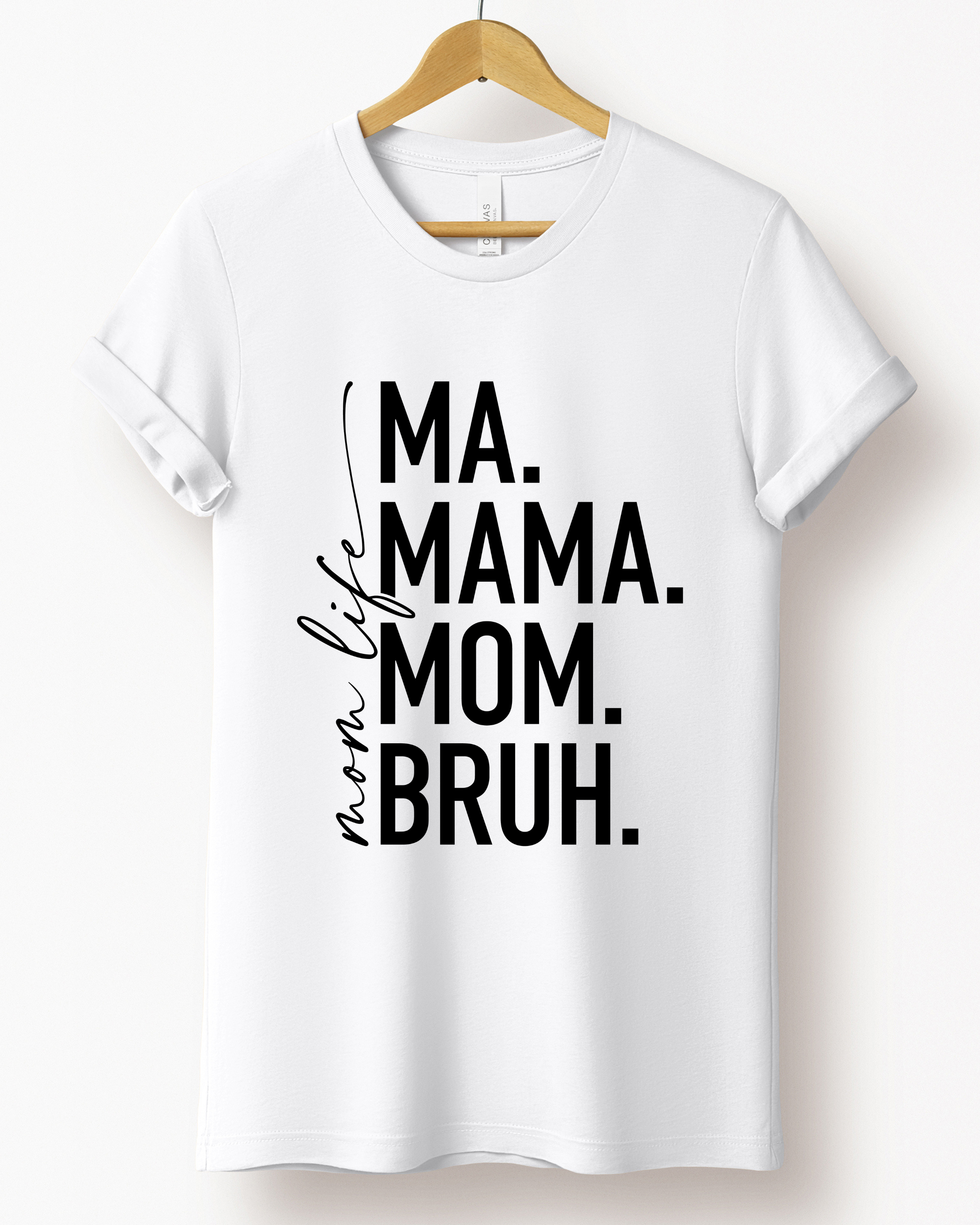 MOM LIFE TEE(BELLA CANVAS) by LL | Fleurcouture