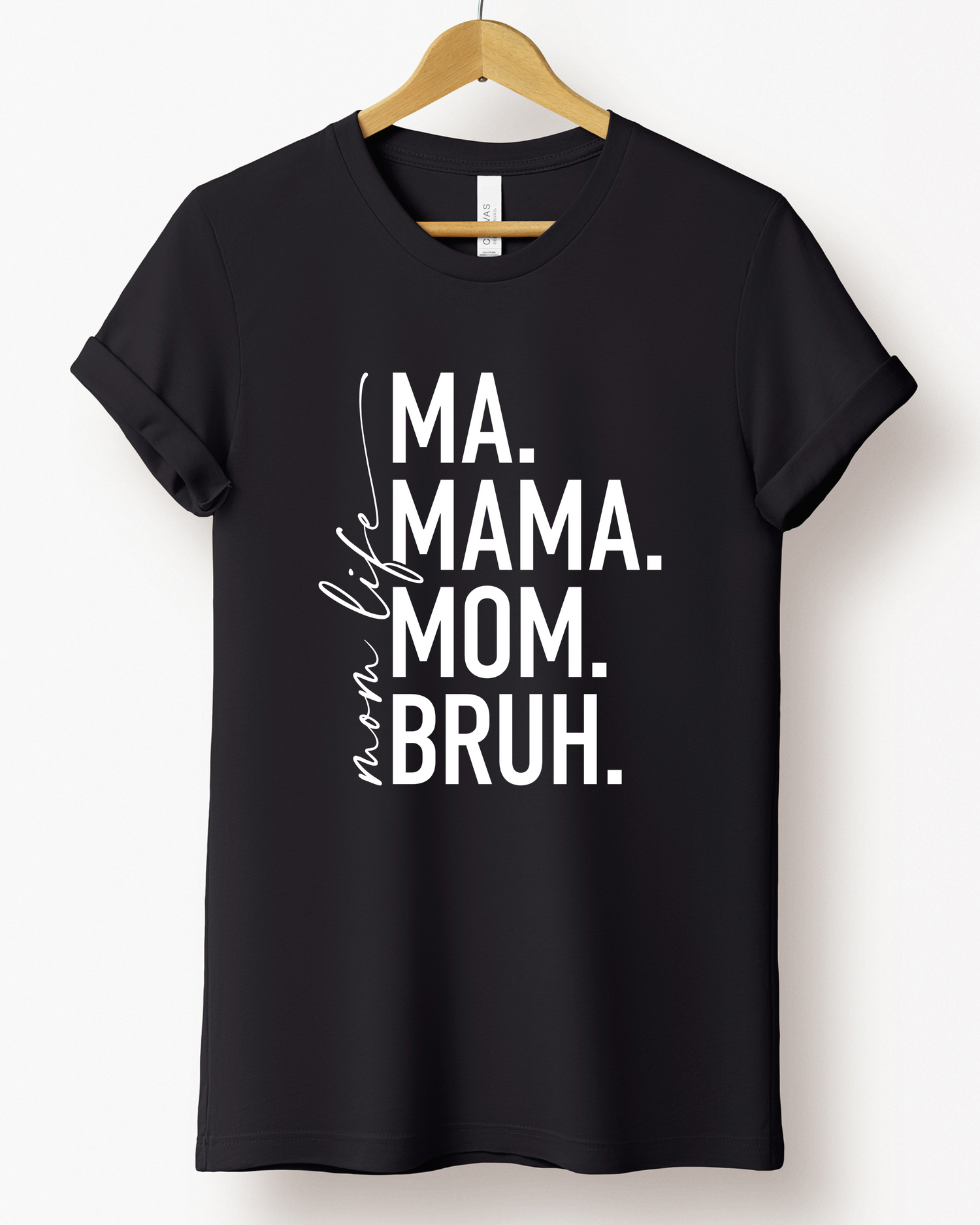 MOM LIFE TEE(BELLA CANVAS) by LL | Fleurcouture