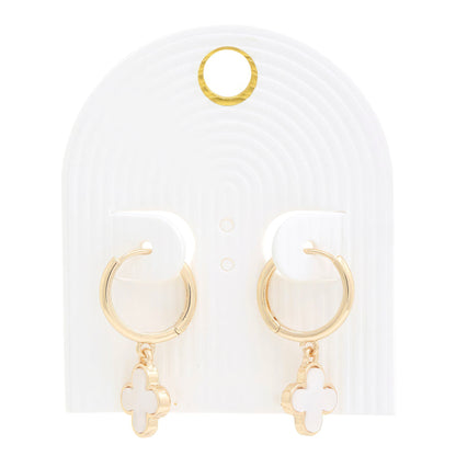 Moroccan Shape Hoop Earring by Fleurcouture | Fleurcouture