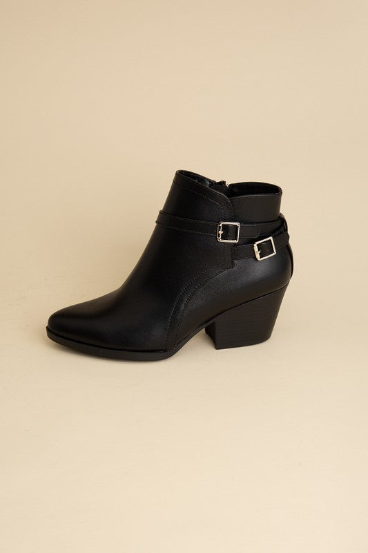 Nadine Ankle Buckle Boots by Fortune Dynamic | Fleurcouture