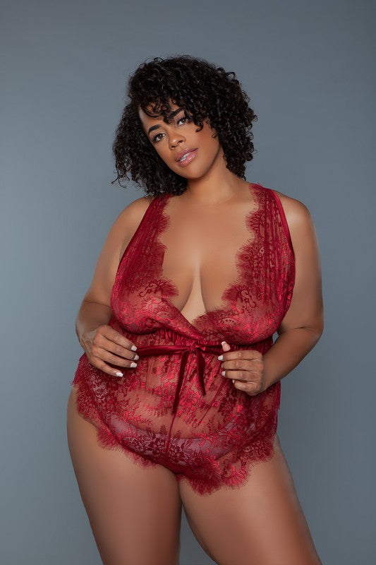 Nancy Teddy Red by BE WICKED | Fleurcouture