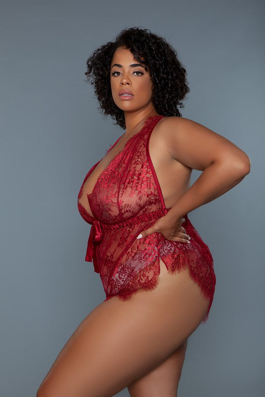 Nancy Teddy Red by BE WICKED | Fleurcouture